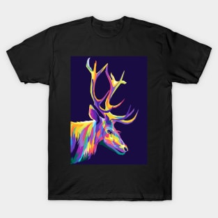 Deer Pop Art T-Shirt